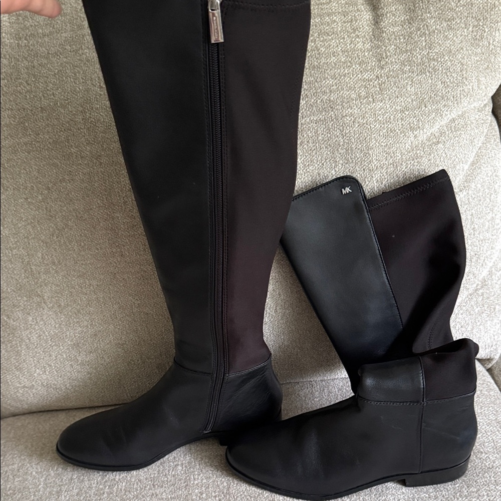 Michael Kors Black Knee-High Boots - Picture 4 of 6